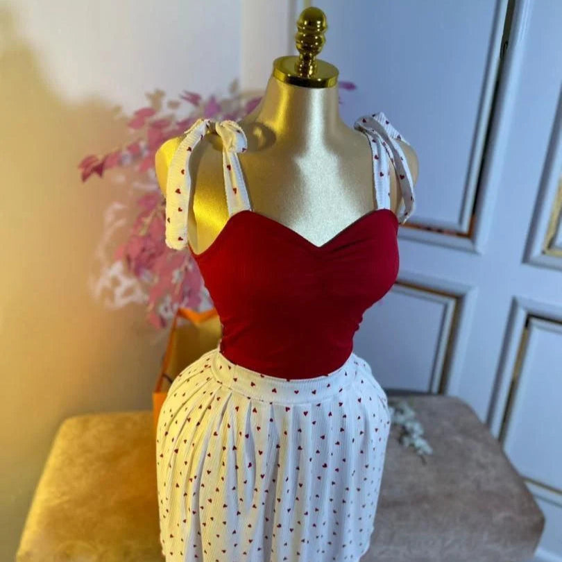 Bustier Jupe Coeur