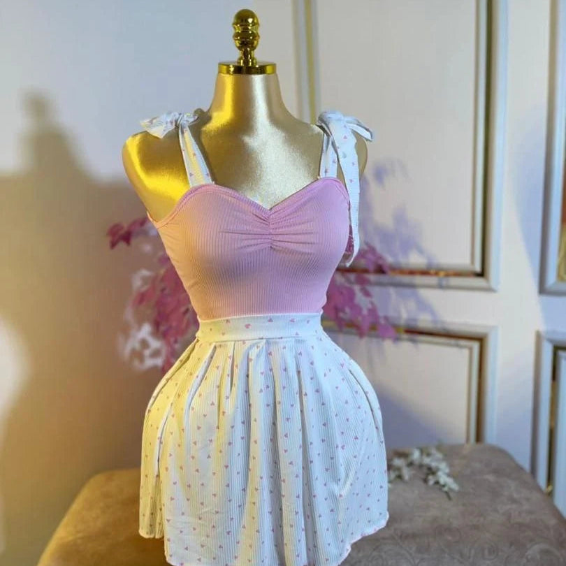 Bustier Jupe Coeur
